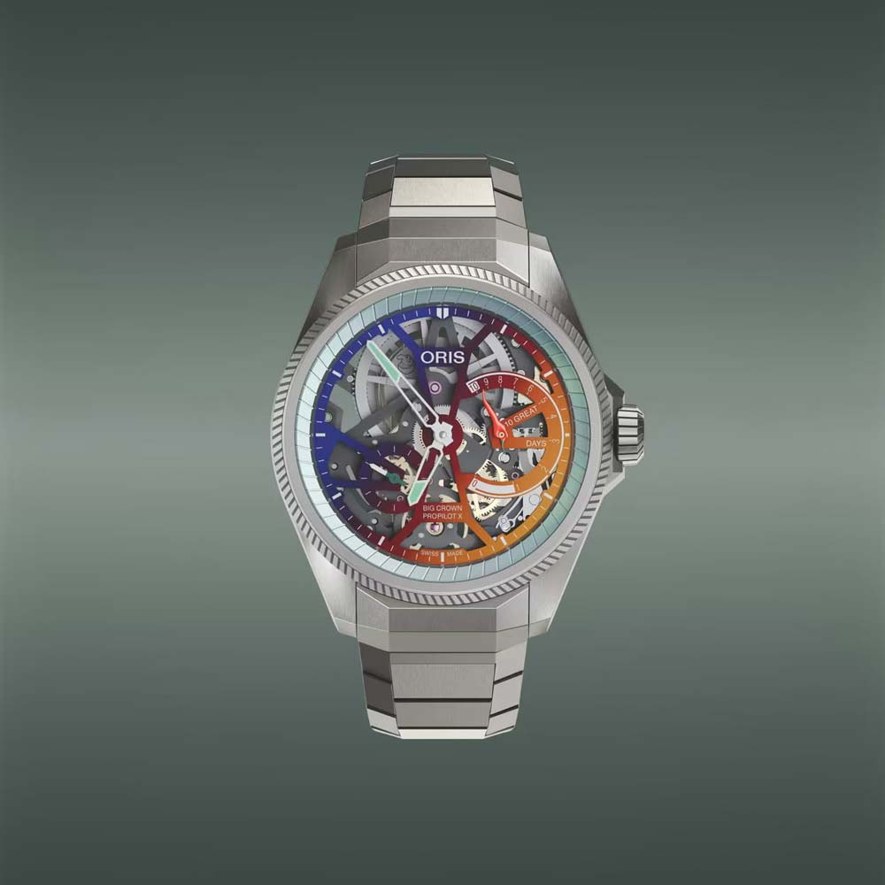 ����� ������-��� ������� ���� �������� ����� Oris ProPilot X Gonzo Edition