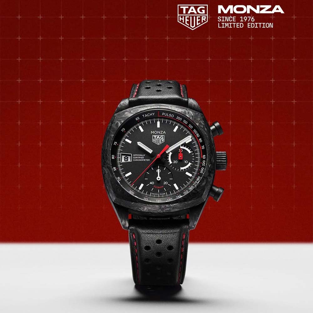 �������������� �����! TAG Heuer Monza Flyback Chronograph Carbon